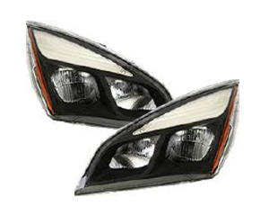 Alliance Freightliner Cas '17-up P4 BLK LED