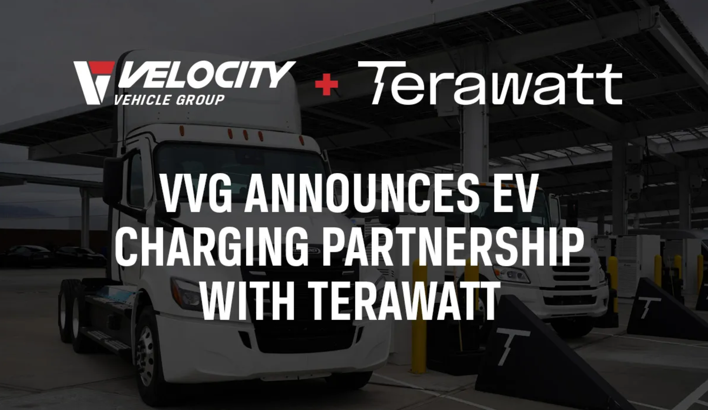 Velocity Vehicle Group Announces EV Charging Partnership with Terawatt
